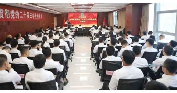 全网担保网红·创先锋|集团公司专题学习贯彻党的二十届三中全会精神
